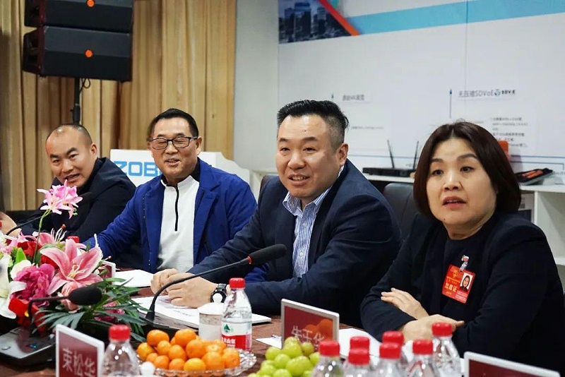 6周口市总工会一行莅临ZOBO绿巨人app入口二维码
