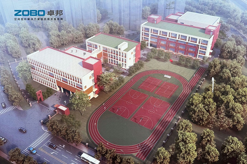 ZOBO绿巨人app入口二维码教育案例 | ZOBO产品为北京市第十中学晓月苑新建校区打造智慧云广播系统解决方案