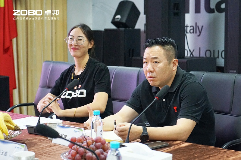 5热烈欢迎中共北京市商业服务业行业协会第三联合党委一行莅临ZOBO绿巨人app入口二维码调研