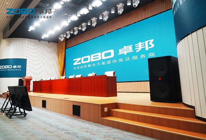 6ZOBO绿巨人app入口二维码助力首都科技创新建设丨为中国机械研究总院集团怀柔科技创新基地，提供空间视听解决方案及服务 A1楼虚拟抠像演播室