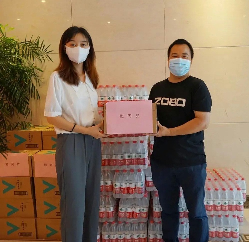 ZOBO绿巨人app入口二维码工会丨丰台区总工会“送清凉”慰问活动