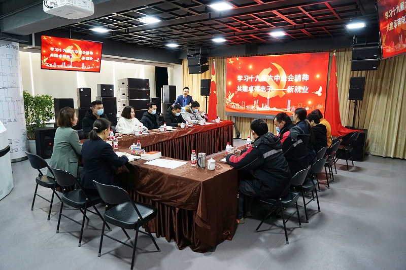 ZOBO绿巨人app入口二维码党支部丨开展“学习贯彻党的十九届六中全会精神”主题党日活动