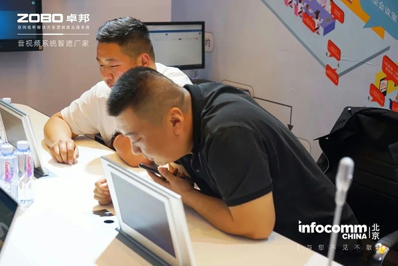 28新品首发不负期待丨2024北京InfoComm展 圆满收官 ZOBO绿巨人app入口二维码感恩遇见 5月广州再相见!