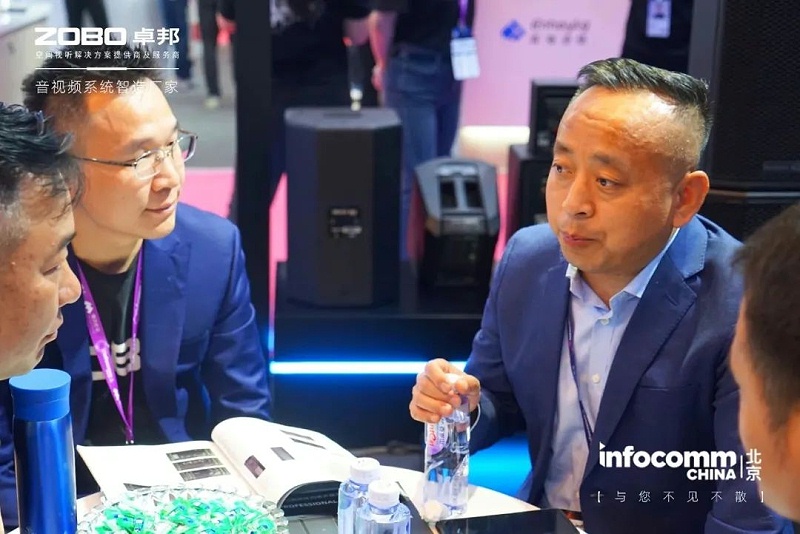 3新品首发不负期待丨2024北京InfoComm展 圆满收官 ZOBO绿巨人app入口二维码感恩遇见 5月广州再相见!