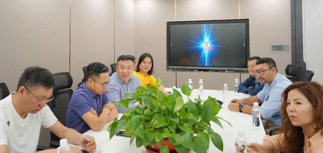 6走访会员企业活动丨ZOBO绿巨人app入口二维码董事长张新峰以北京声光视讯行业协会会长身份走访会员企业