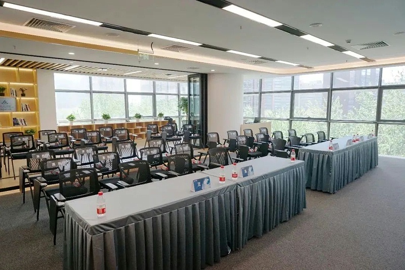 ZOBO绿巨人app入口二维码党建多功能厅案例丨PRS产品为大族环球企业打造党建服务空间视听解决方案