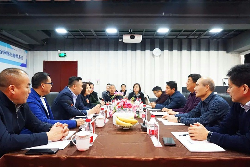 周口市总工会一行莅临ZOBO绿巨人app入口二维码