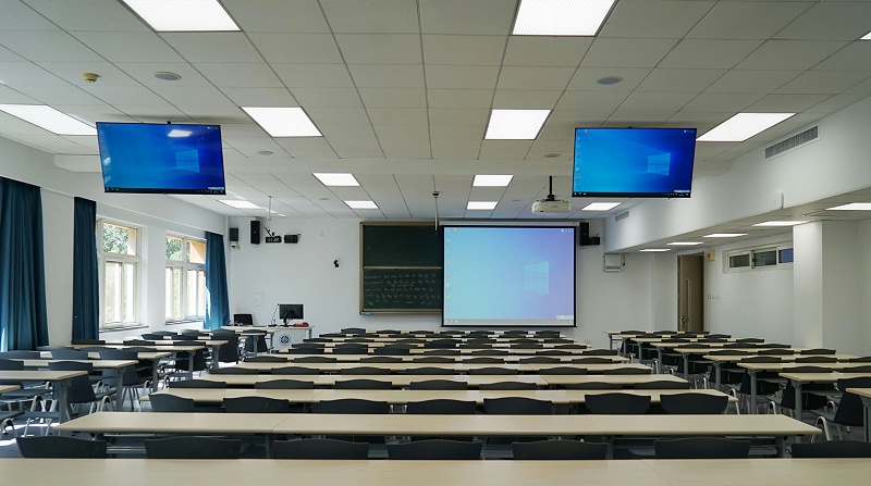 1ZOBO绿巨人app入口二维码多媒体电教室产品案例 | PRS产品为北京工商大学30间多媒体电教室打造扩声系统解决方案